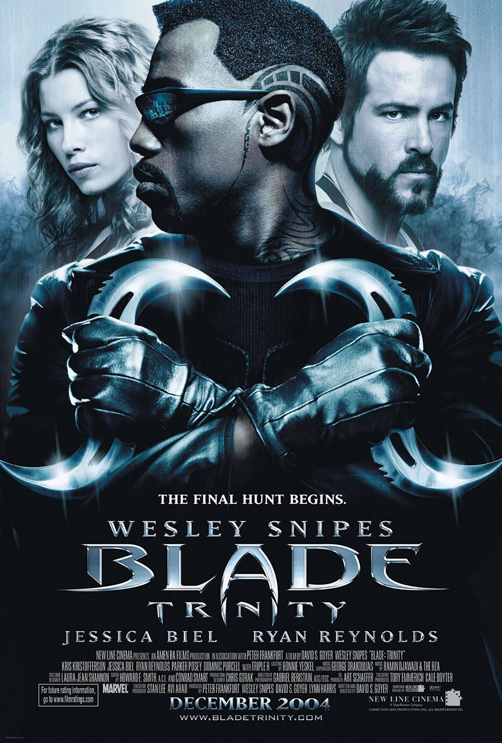 Blade Trinity movie poster