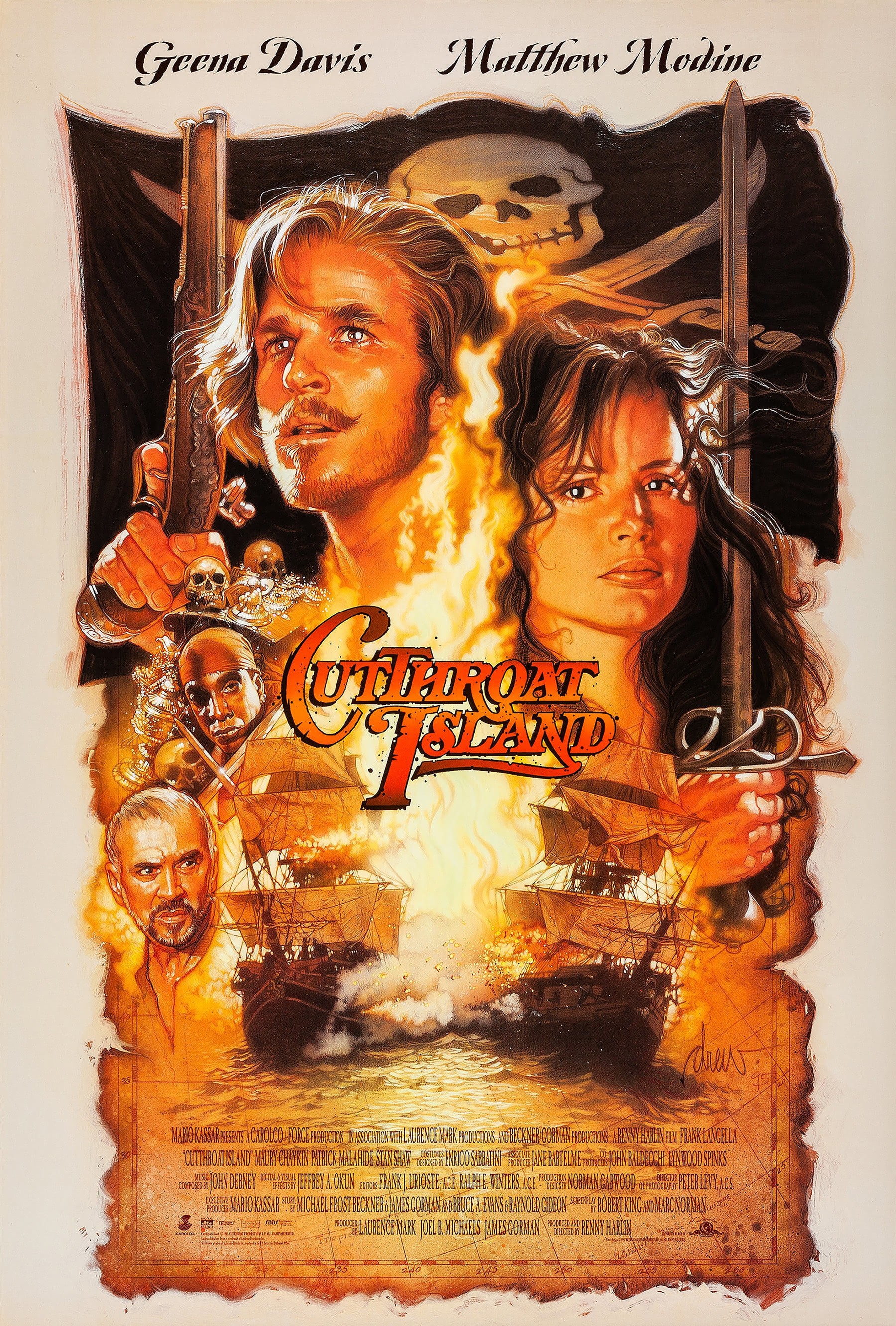 Cutthroat Island movie poster