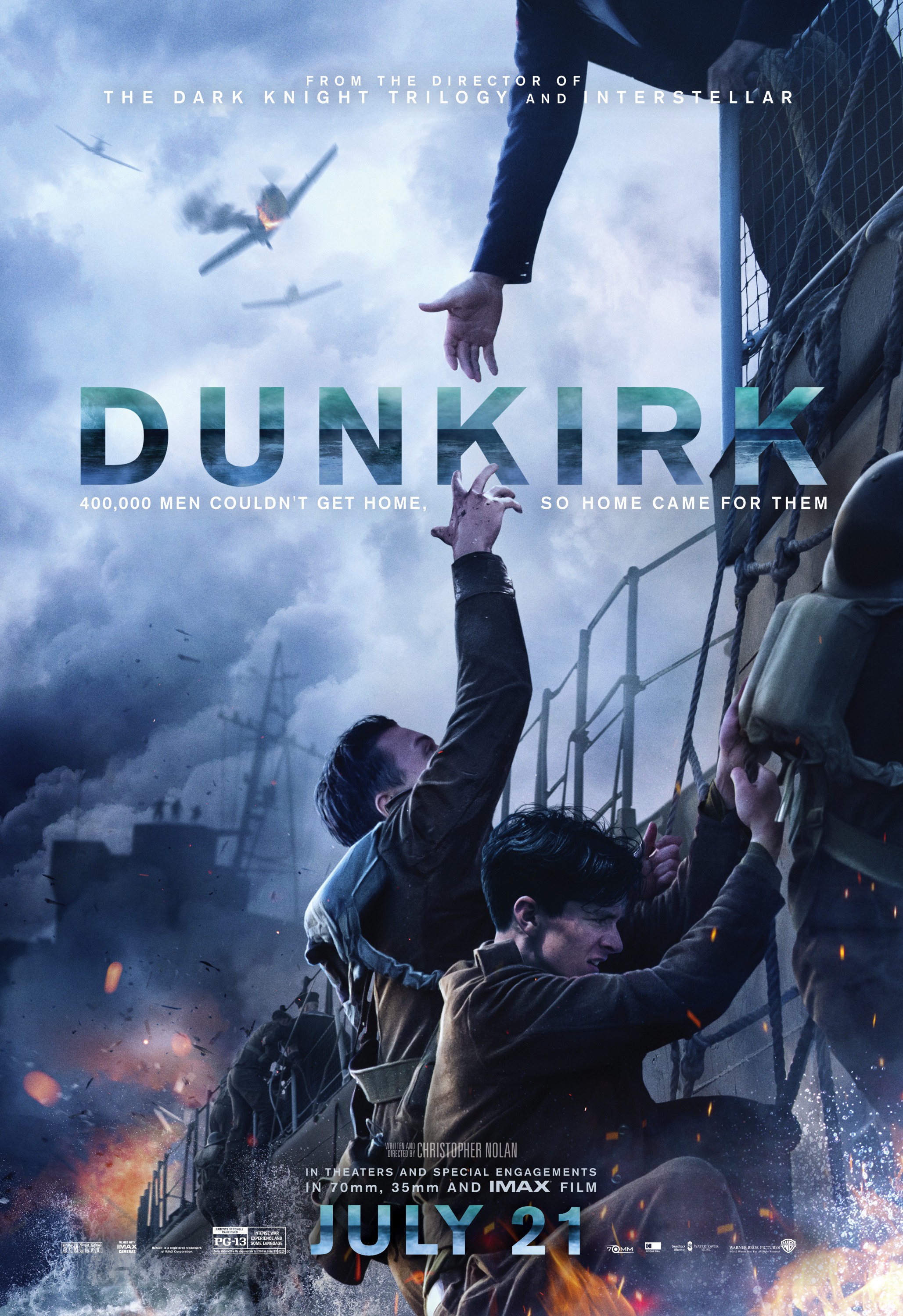 movie reviews for dunkirk 2017