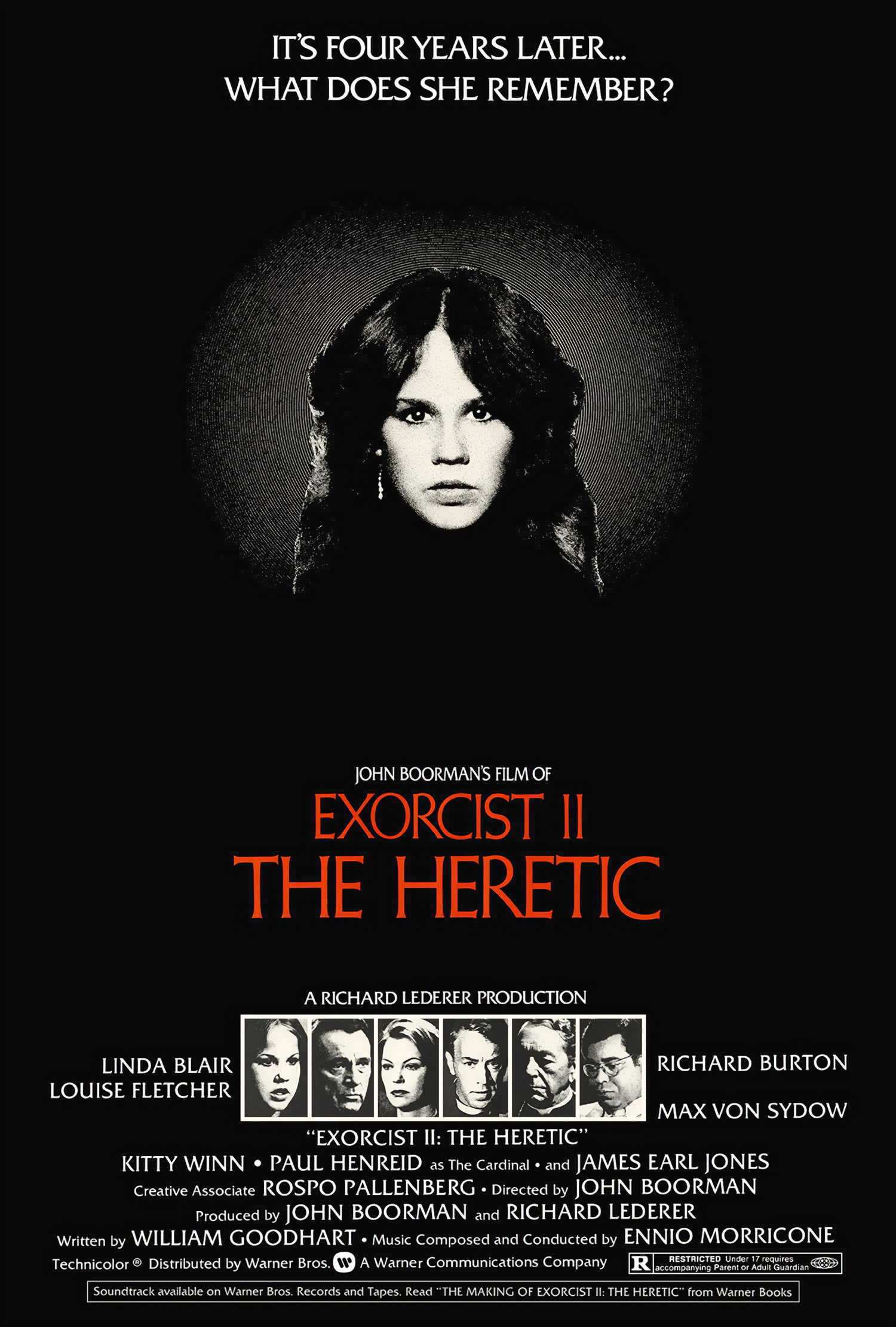 Exorcist II: The Heretic movie poster