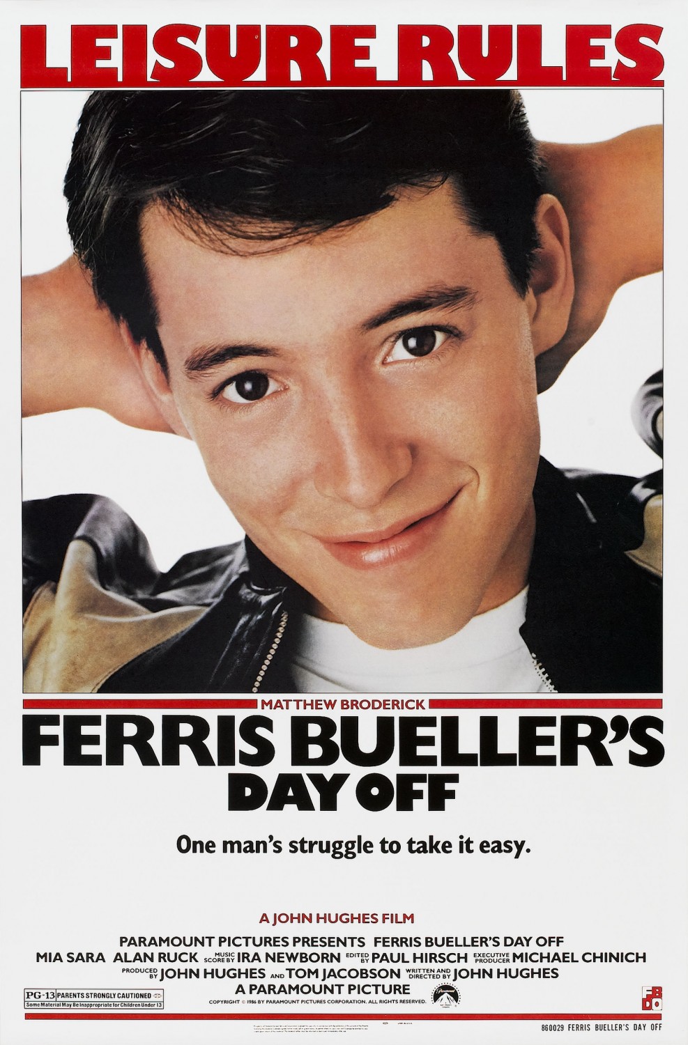 Ferris Bueller's Day Off movie poster