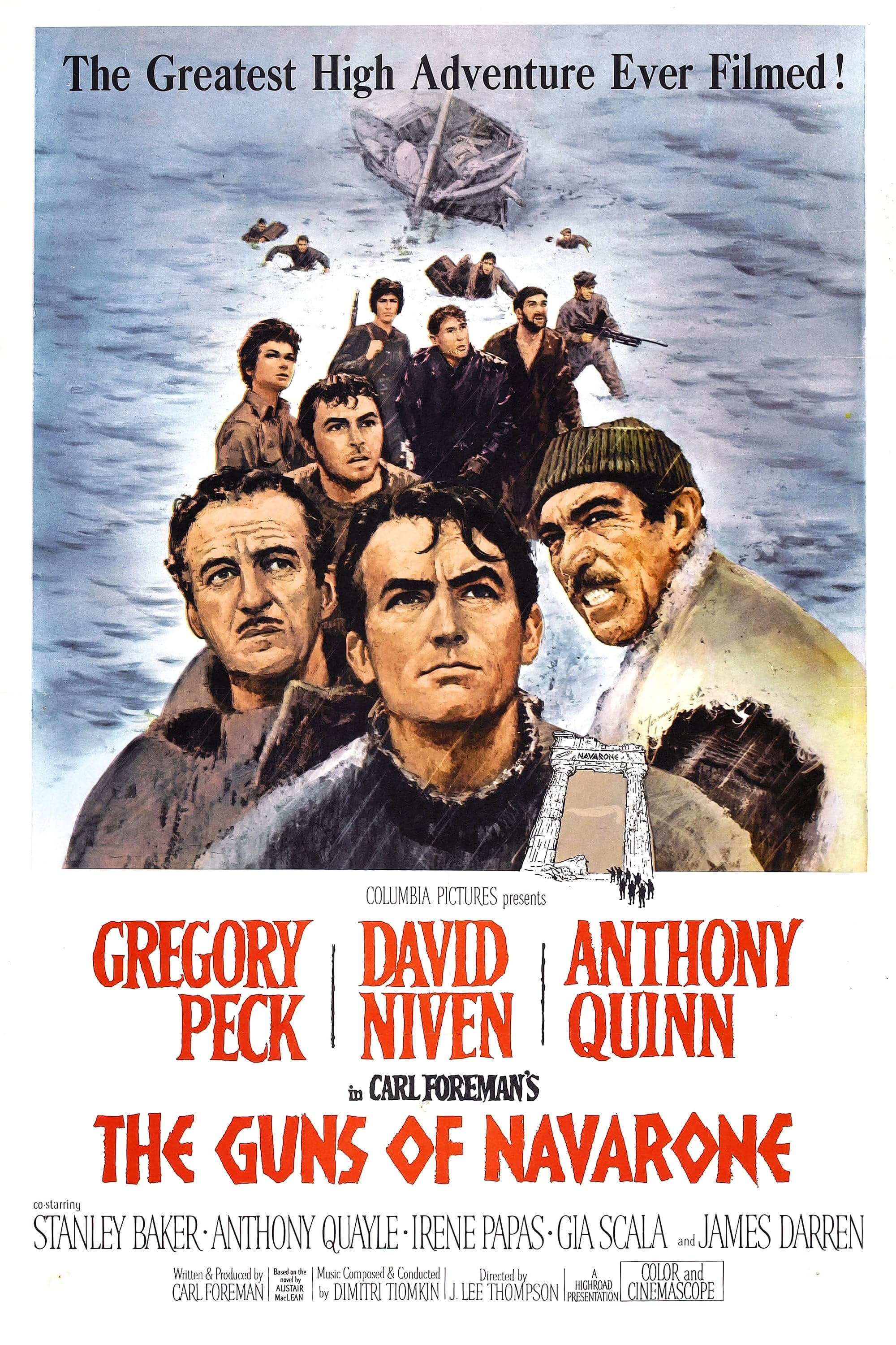 The Guns of Navarone movie poster