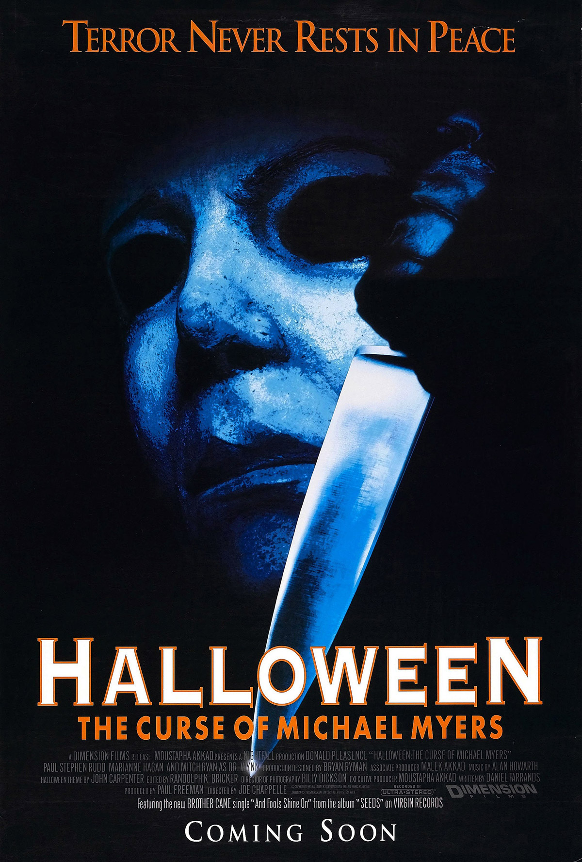 Halloween: The Curse of Michael Myers movie poster