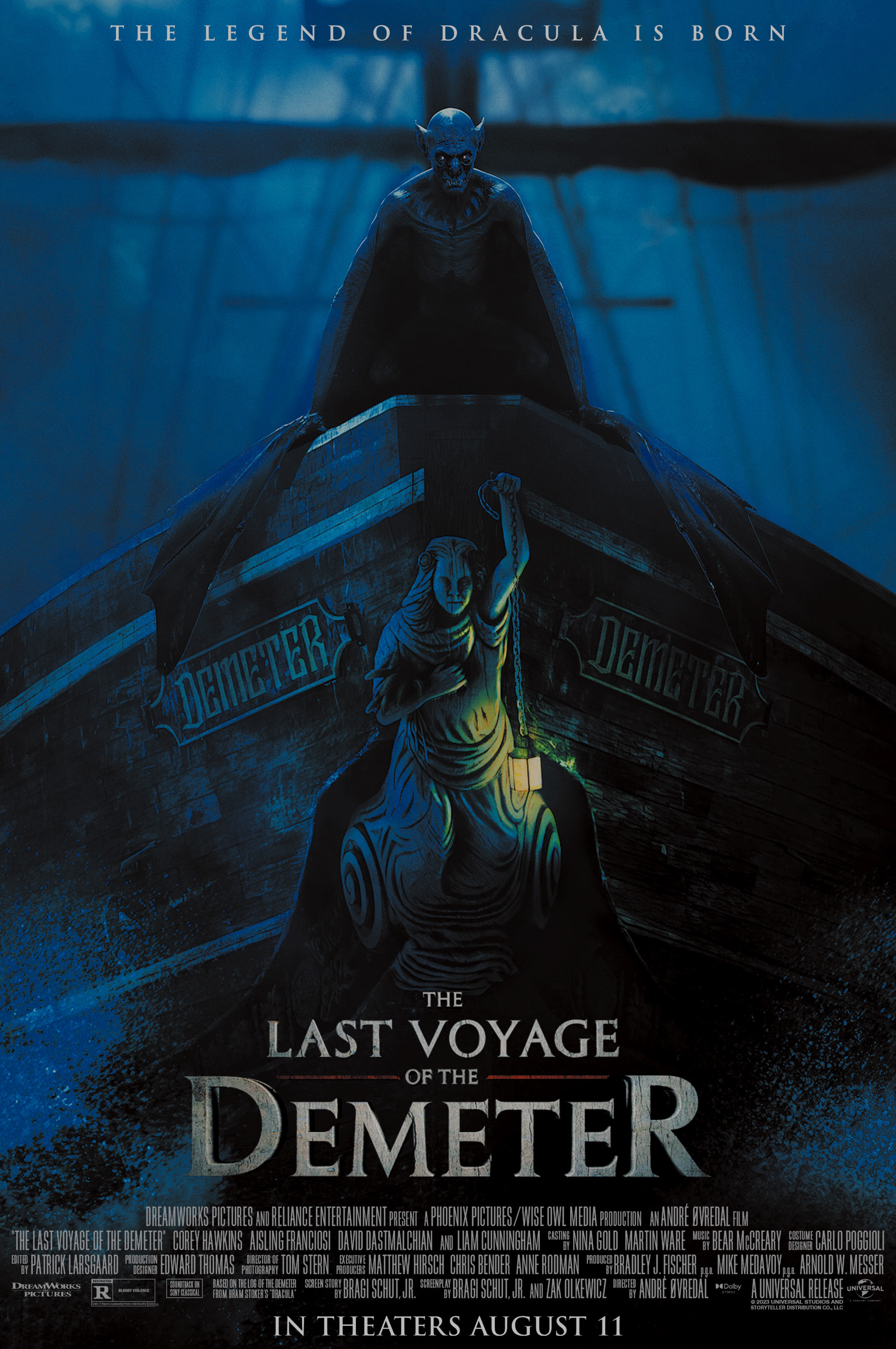 Exclusive: The Last Voyage of the Demeter interviews with Corey Hawkins,  Liam Cunningham, David Dastmalchian, and director André Øvredal —