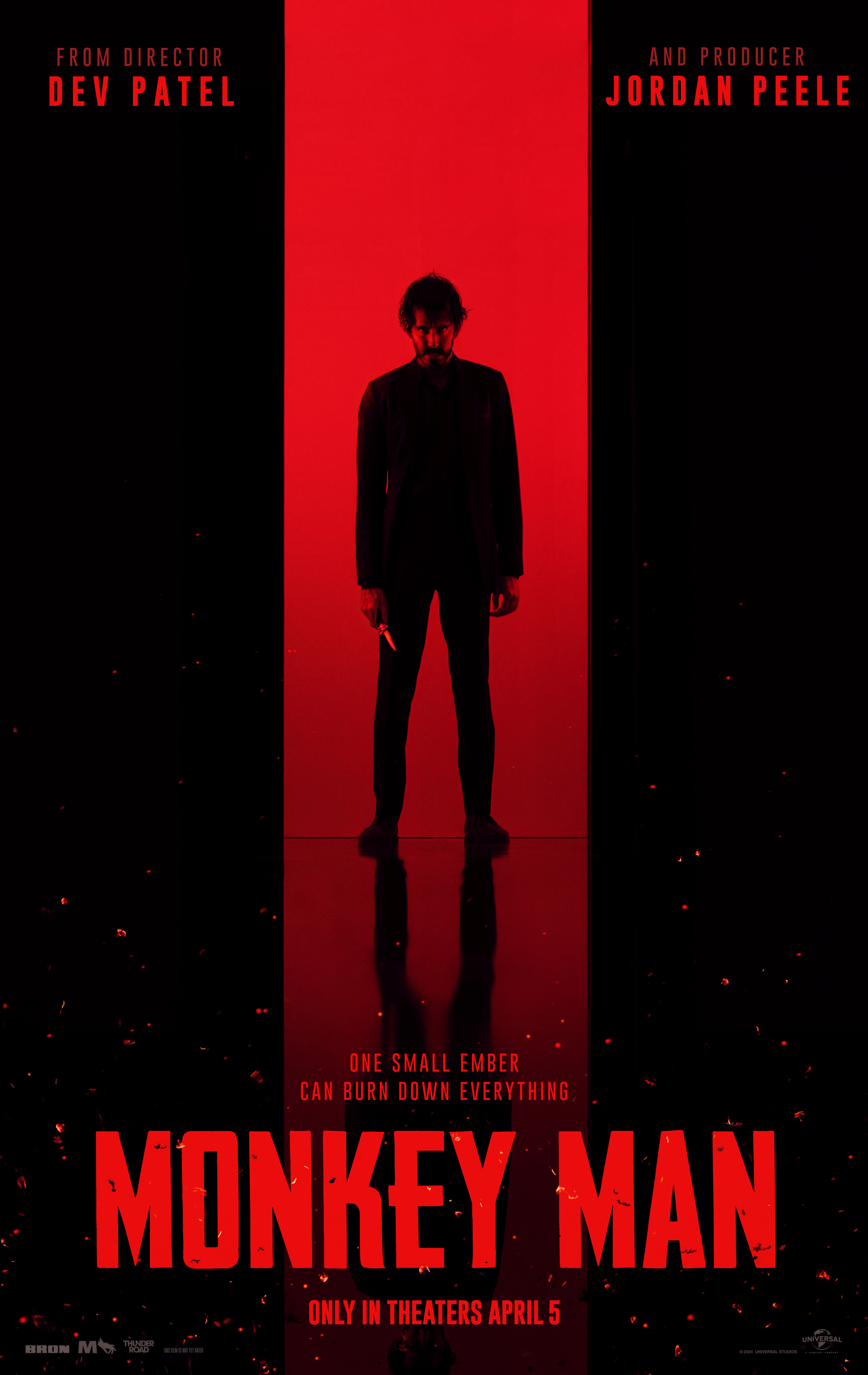 Monkey Man movie poster