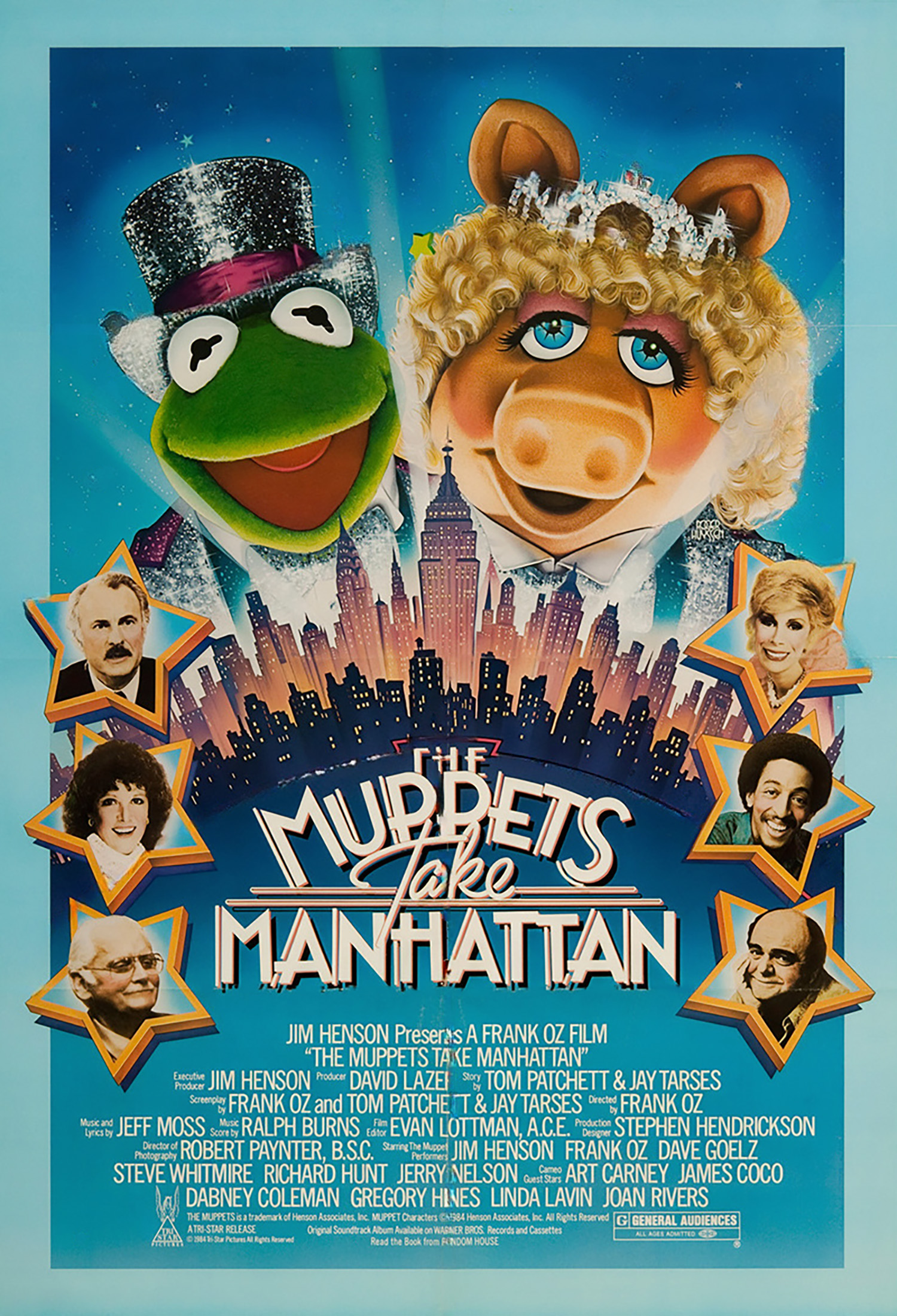 The Muppets Take Manhattan movie poster