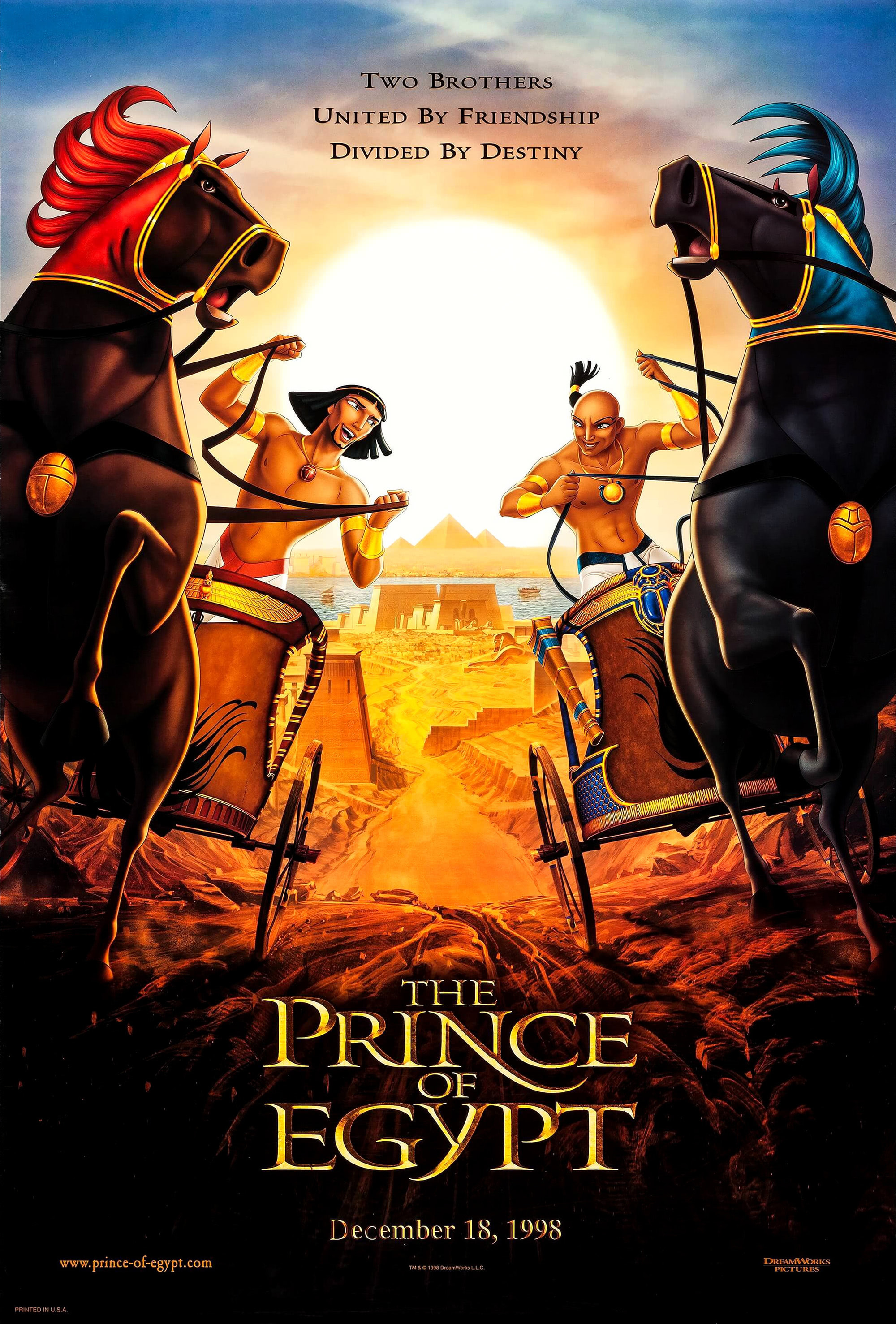 The Prince of Egypt movie poster