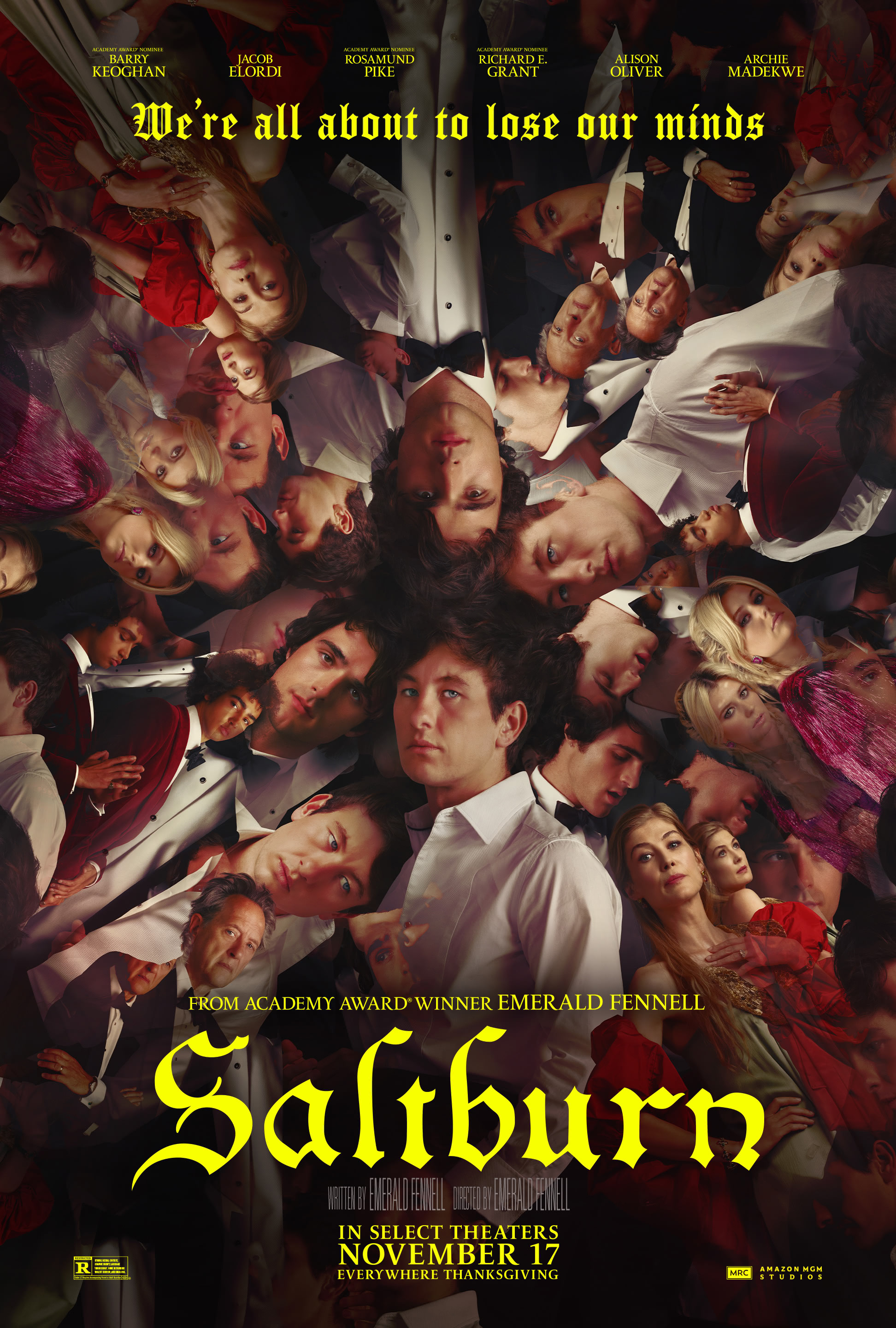 Saltburn movie poster