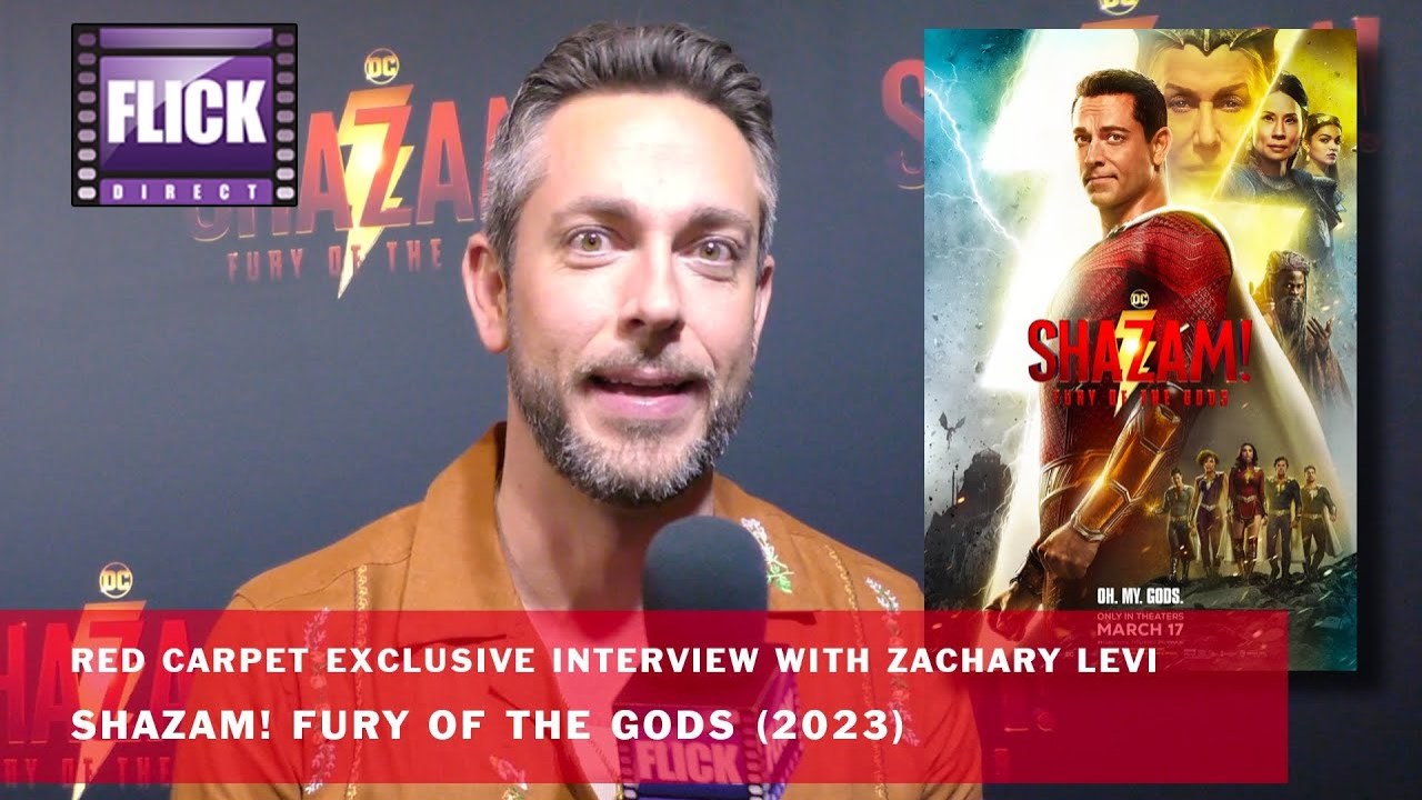 Zachary Levi unveils new trailer of 'Shazam! Fury of the Gods' at