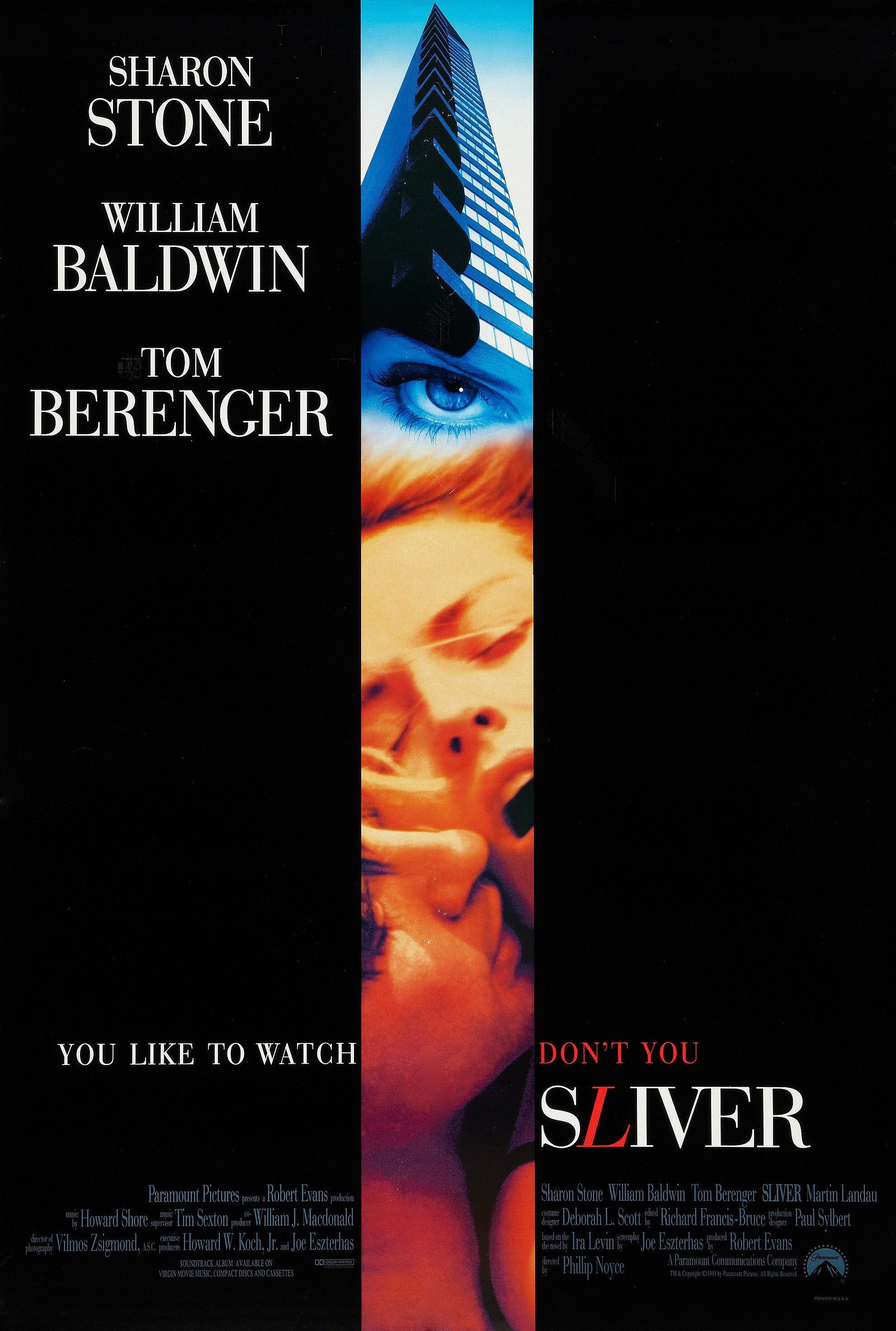 Sliver movie poster