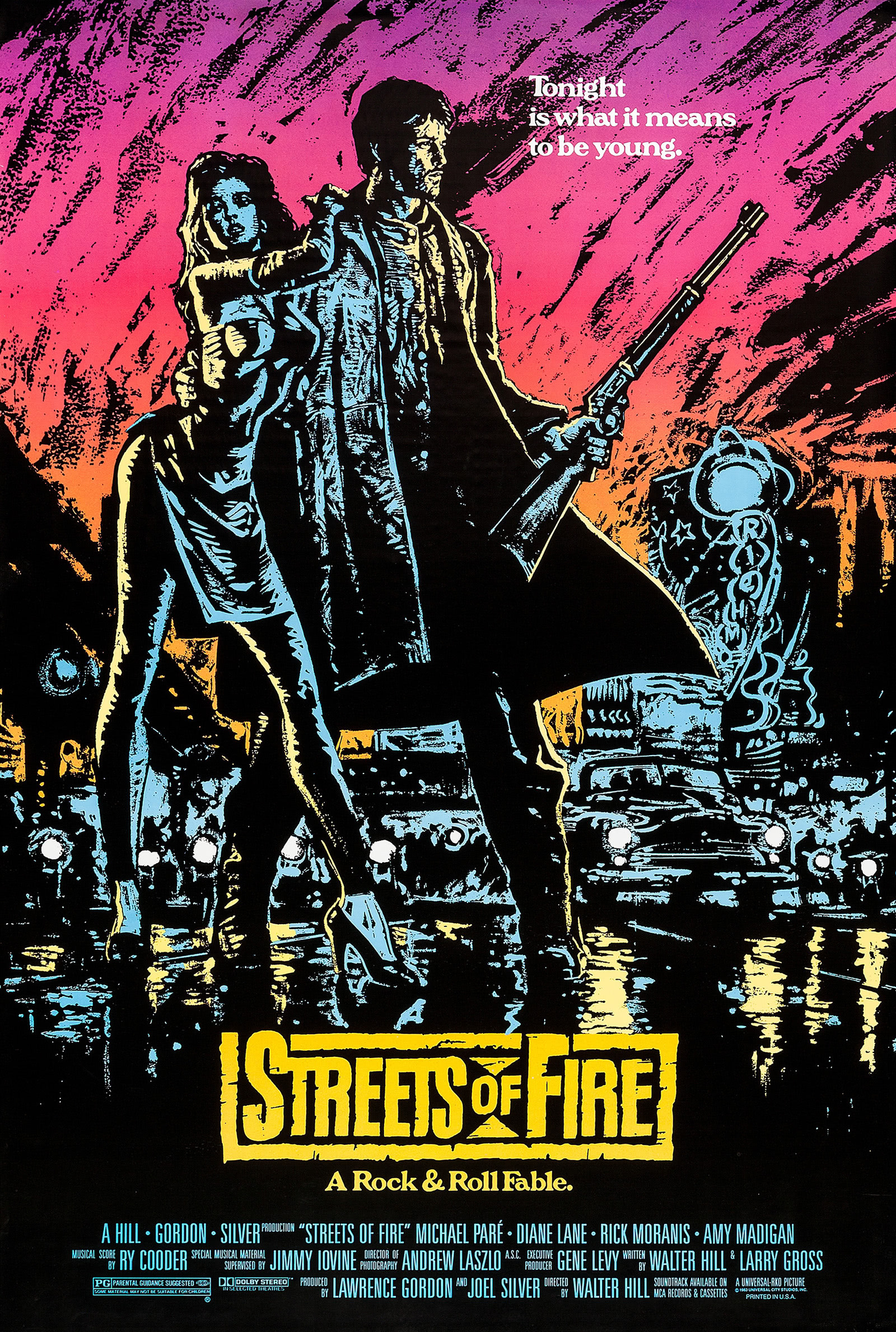 Streets of Fire movie poster
