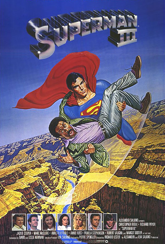 Superman III movie poster