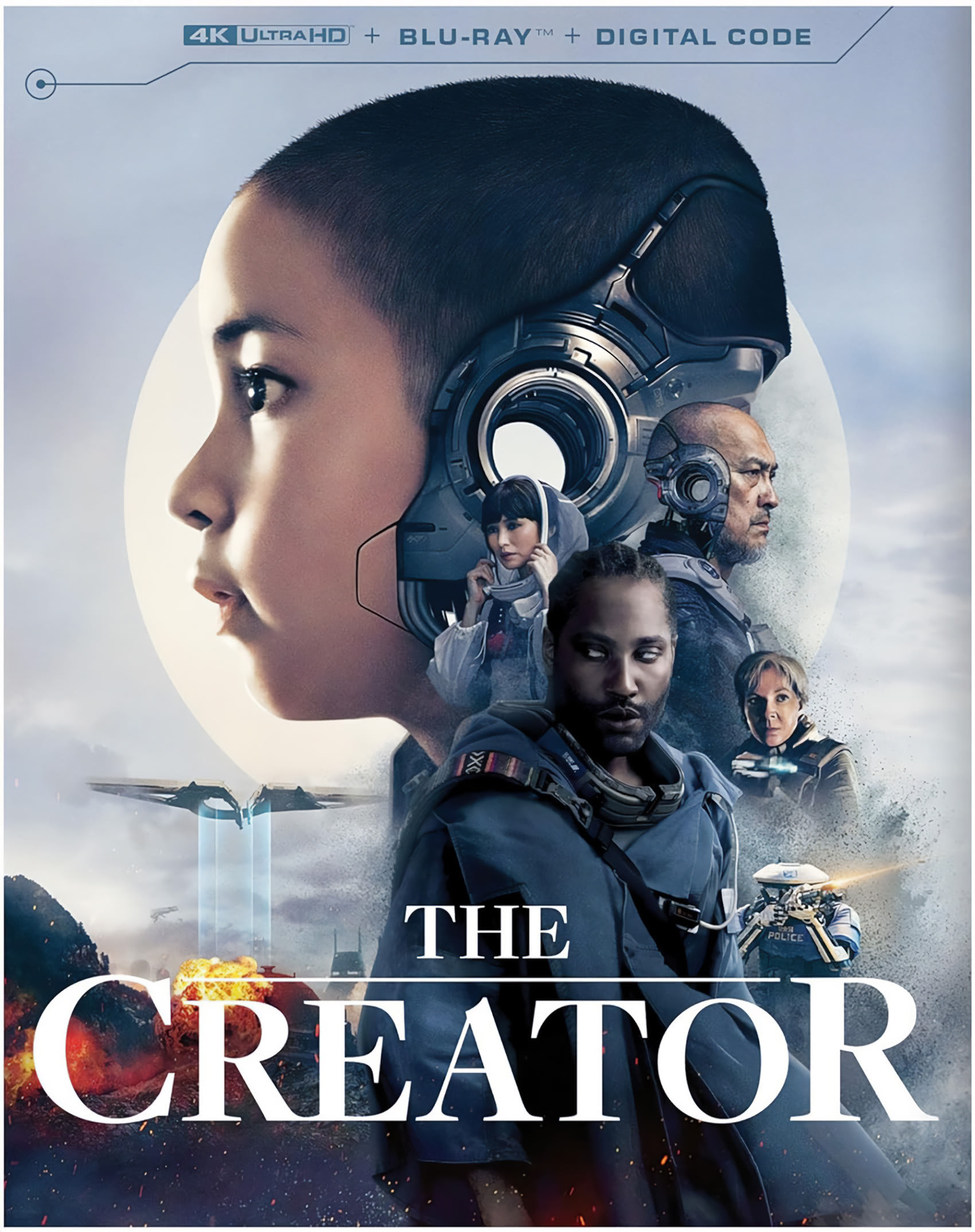 The Creator 4K Blu-ray (4K Ultra HD + Blu-ray + Digital 4K)