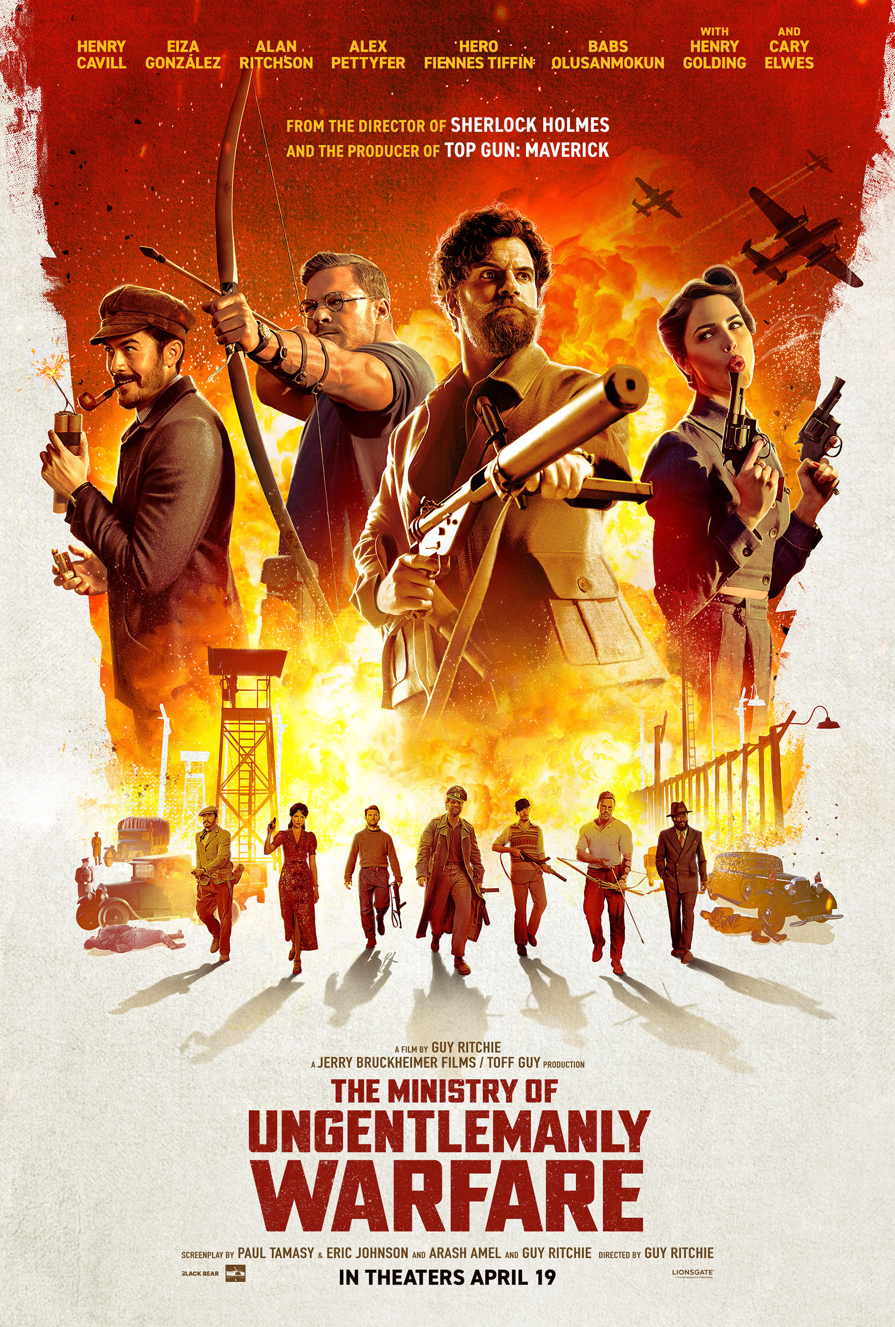 The Ministry of Ungentlemanly Warfare movie poster