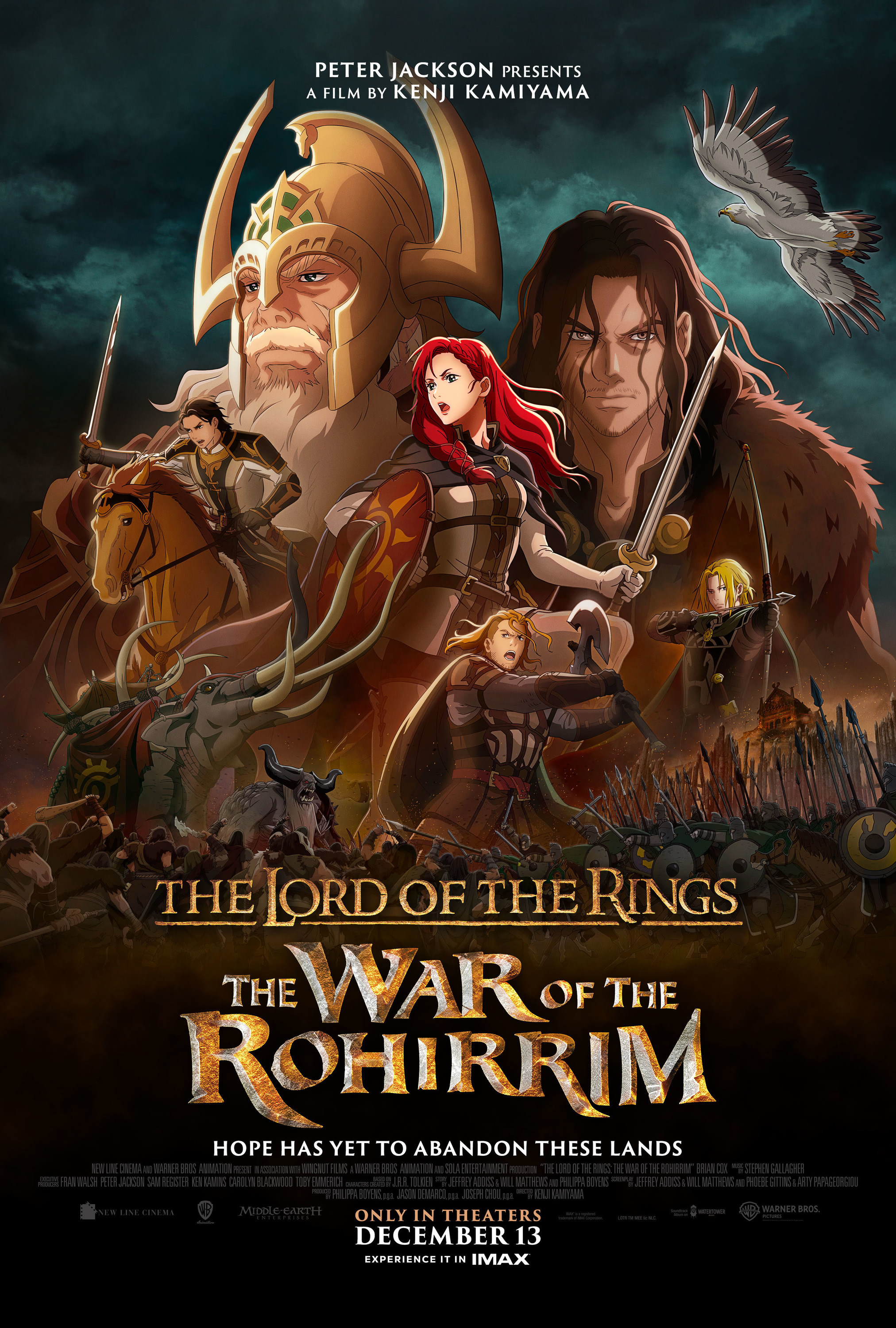 The Lord of the Rings: The War of the Rohirrim movie poster