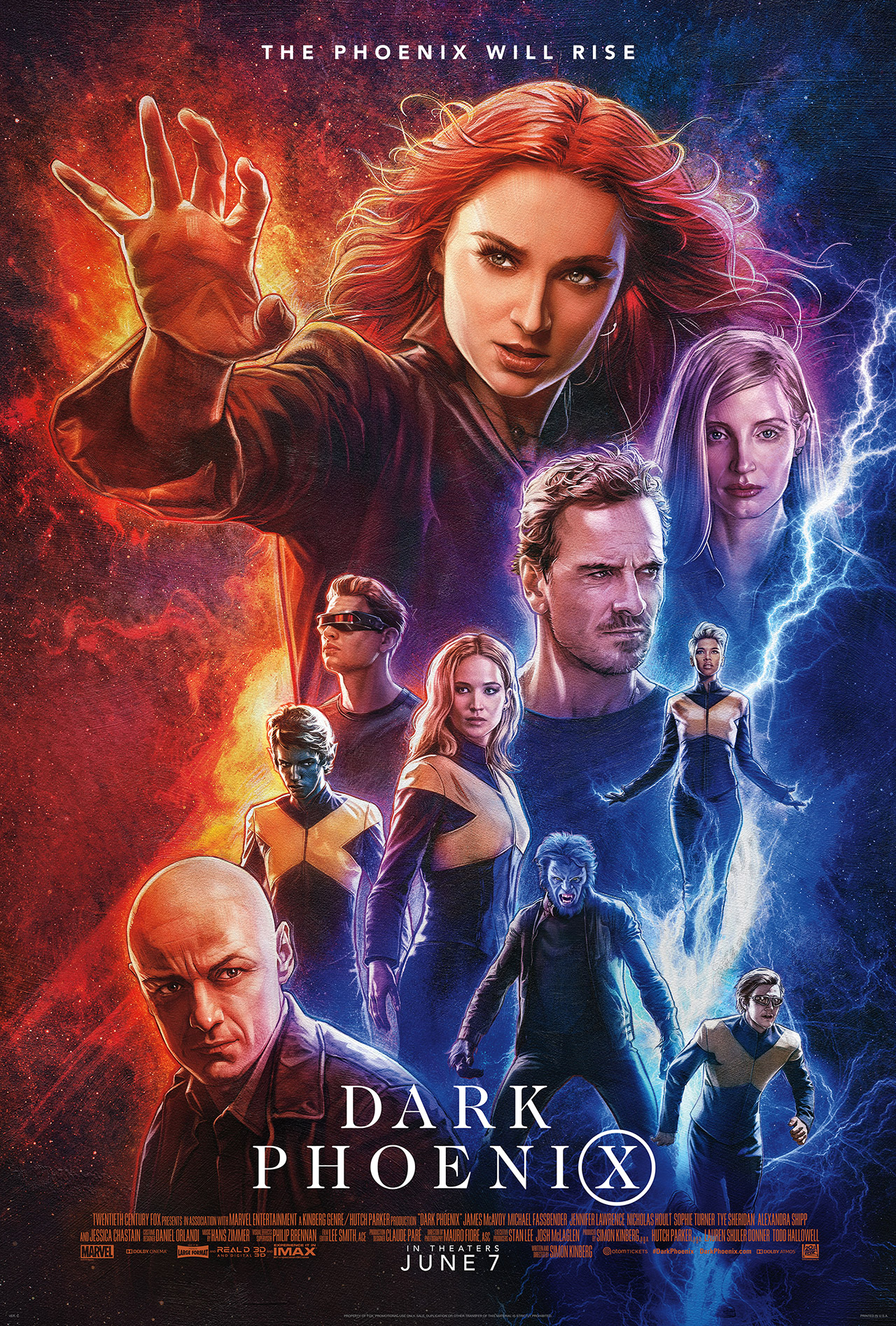 Dark Phoenix Theatrical Review Dark Phoenix 2019 Flickdirect
